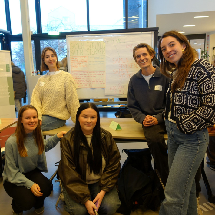 Studenten presenteren hun ideeën