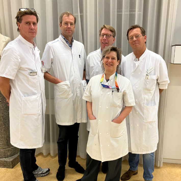 Chirurgen en Verpleegkundig Specialist van het UPPER-GI team