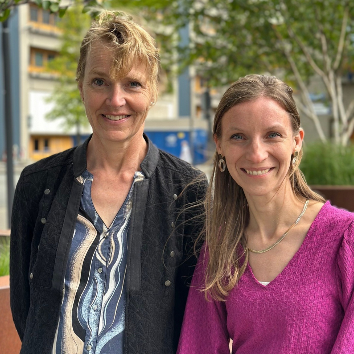 Jenny van der Steen en Caroline Overbeeke-Couprie Jenny van der Steen en Caroline Overbeeke-Couprie